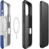 El Salvador Flag Distressed iPhone 16 Magsafe Impact Case
